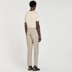 Homme SANDRO Pantalon à Taille élastiquée