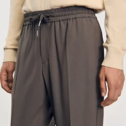 Homme SANDRO Pantalon à Taille élastiquée