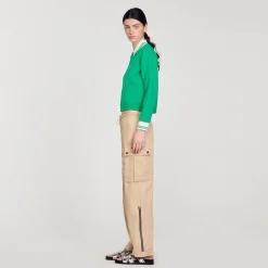 Femme SANDRO Pantalon Cargo