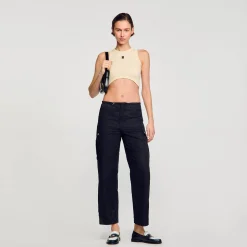 Femme SANDRO Pantalon Cargo