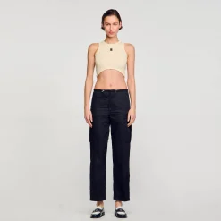 Femme SANDRO Pantalon Cargo