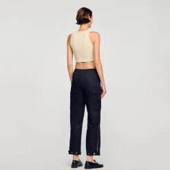 Femme SANDRO Pantalon Cargo