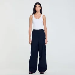 Femme SANDRO Pantalon Cargo
