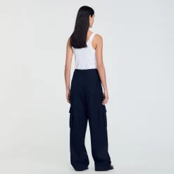 Femme SANDRO Pantalon Cargo
