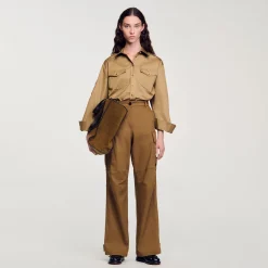 Femme SANDRO Pantalon Cargo