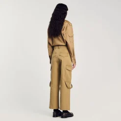 Femme SANDRO Pantalon Cargo