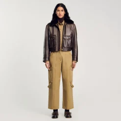 Femme SANDRO Pantalon Cargo