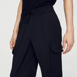 Homme SANDRO Pantalon Cargo élastiqué