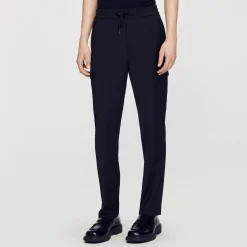 Homme SANDRO Pantalon Cargo élastiqué