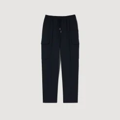 Homme SANDRO Pantalon Cargo élastiqué