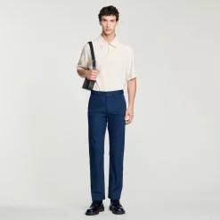 Homme SANDRO Pantalon Chino Droit
