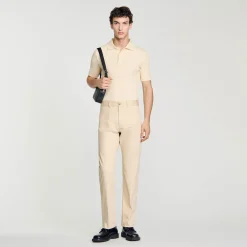 Homme SANDRO Pantalon Chino Droit