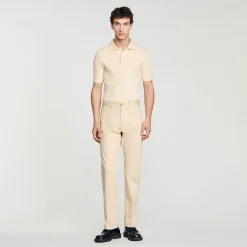 Homme SANDRO Pantalon Chino Droit