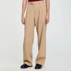 Femme SANDRO Pantalon De Costume