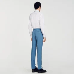 Homme SANDRO Pantalon De Costume