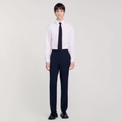 Homme SANDRO Pantalon De Costume