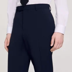 Homme SANDRO Pantalon De Costume