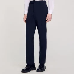 Homme SANDRO Pantalon De Costume