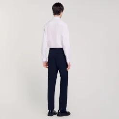 Homme SANDRO Pantalon De Costume