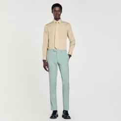 Homme SANDRO Pantalon De Costume