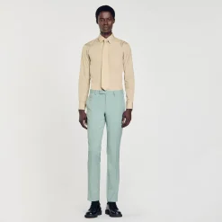 Homme SANDRO Pantalon De Costume