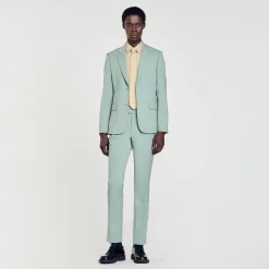 Homme SANDRO Pantalon De Costume