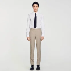 Homme SANDRO Pantalon De Costume