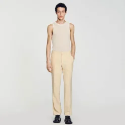 Homme SANDRO Pantalon De Costume