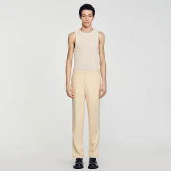Homme SANDRO Pantalon De Costume