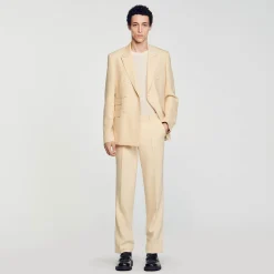 Homme SANDRO Pantalon De Costume