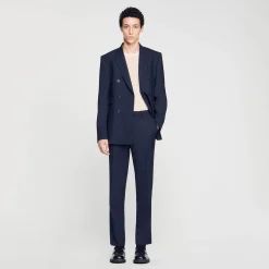 Homme SANDRO Pantalon De Costume