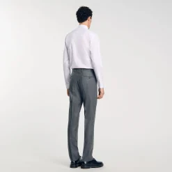 Homme SANDRO Pantalon De Costume