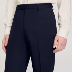Homme SANDRO Pantalon De Costume
