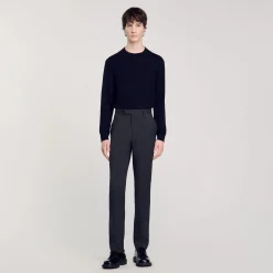 Homme SANDRO Pantalon De Costume