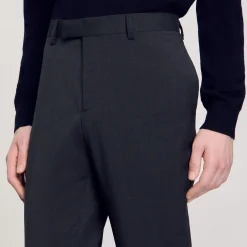 Homme SANDRO Pantalon De Costume