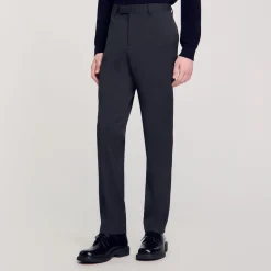 Homme SANDRO Pantalon De Costume