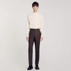 Homme SANDRO Pantalon De Costume