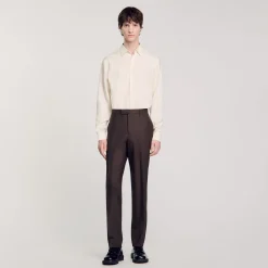Homme SANDRO Pantalon De Costume