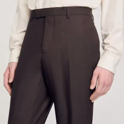 Homme SANDRO Pantalon De Costume