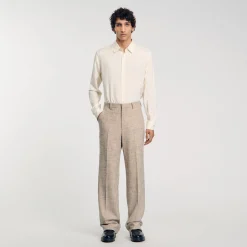 Homme SANDRO Pantalon De Costume