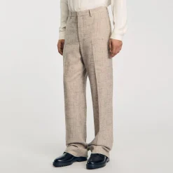 Homme SANDRO Pantalon De Costume