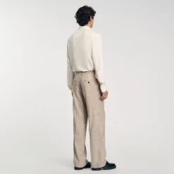 Homme SANDRO Pantalon De Costume
