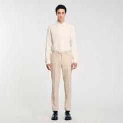 Homme SANDRO Pantalon De Costume