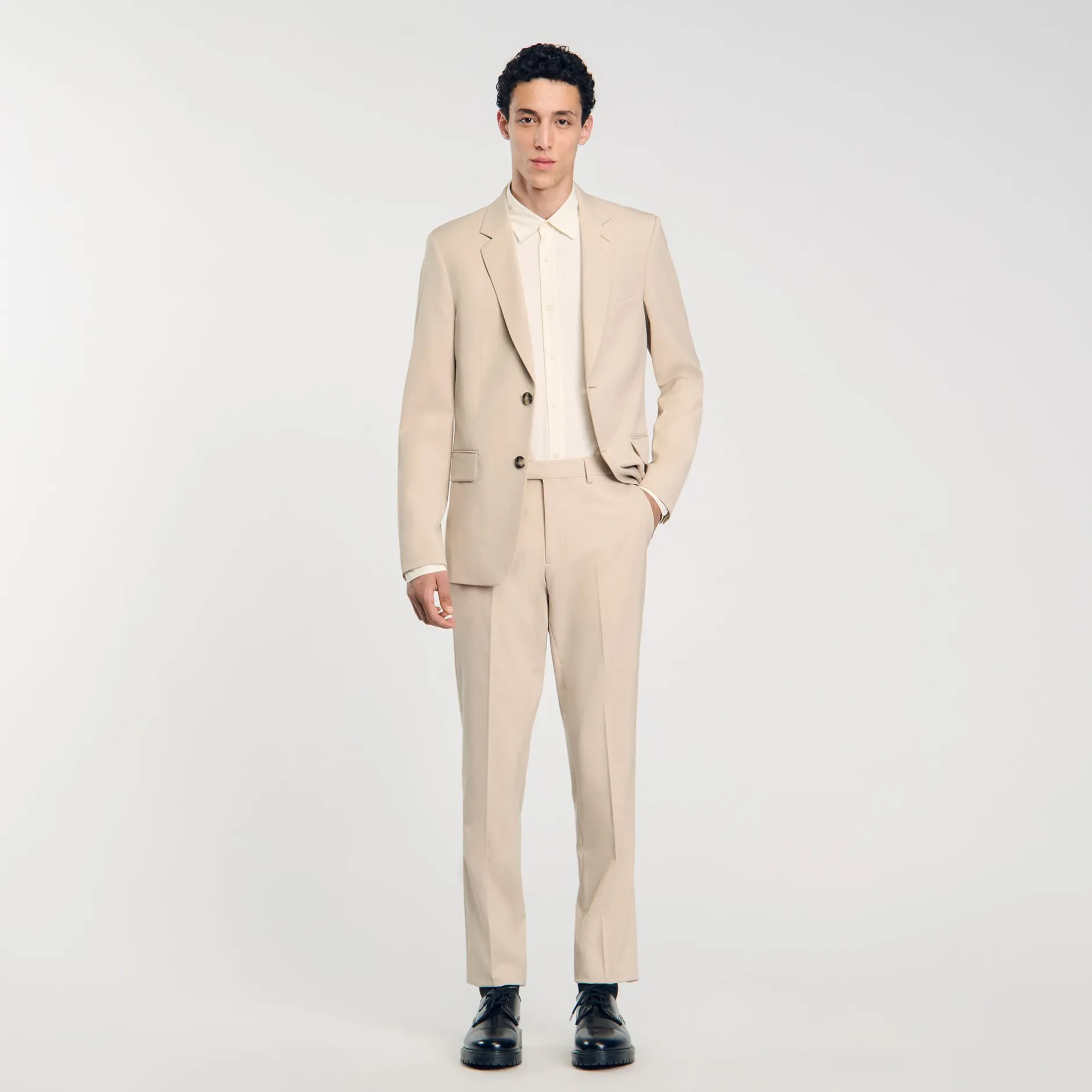 Homme SANDRO Pantalon De Costume