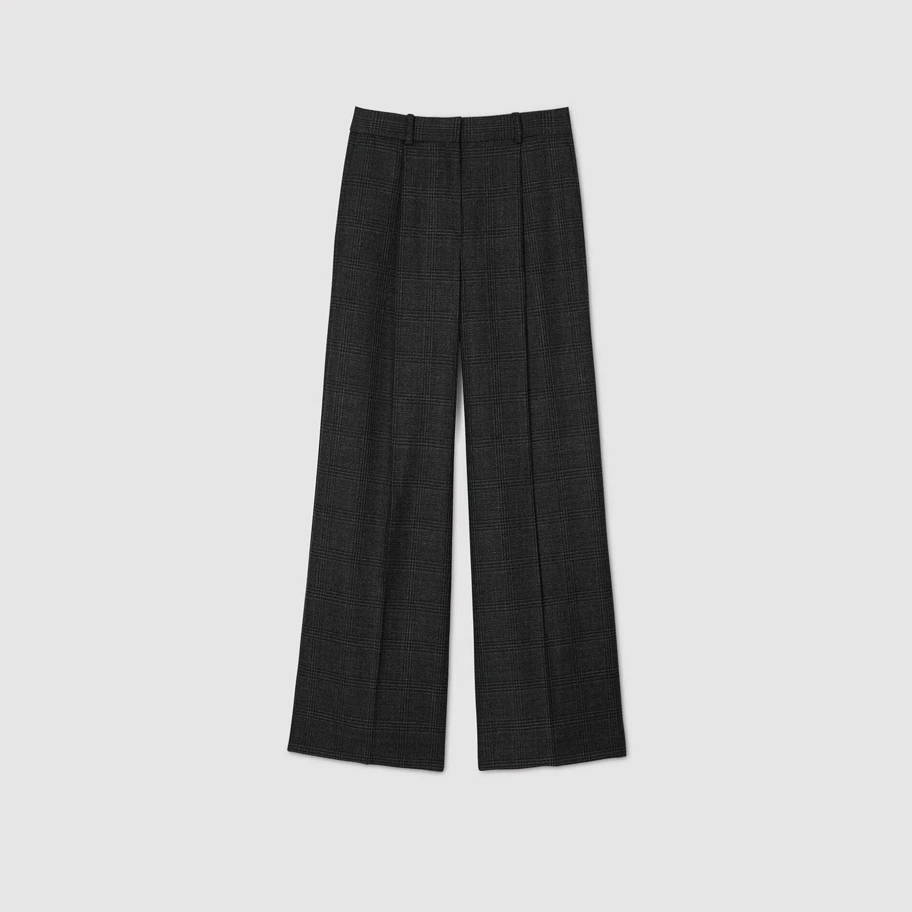 Femme SANDRO Pantalon De Costume à Carreaux