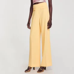 Femme SANDRO Pantalon De Costume à Pinces