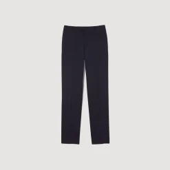 Homme SANDRO Pantalon De Costume Classique En Laine