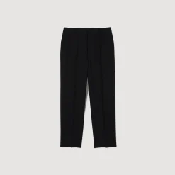Homme SANDRO Pantalon De Costume En Laine