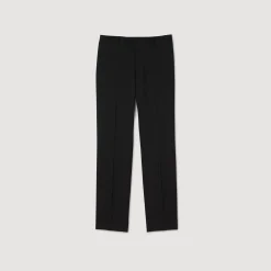Homme SANDRO Pantalon De Costume Fines Rayures