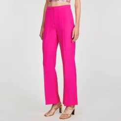 Femme SANDRO Pantalon De Costume évasé